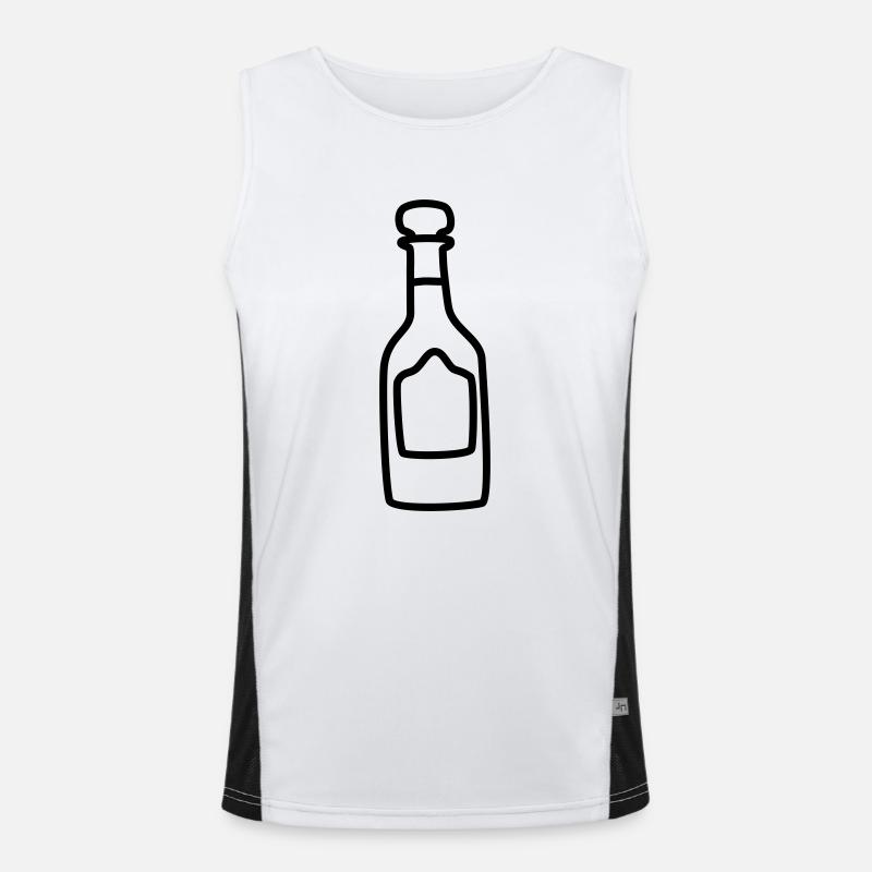 bottle 1 Men's Functional Contrast Tank Top 