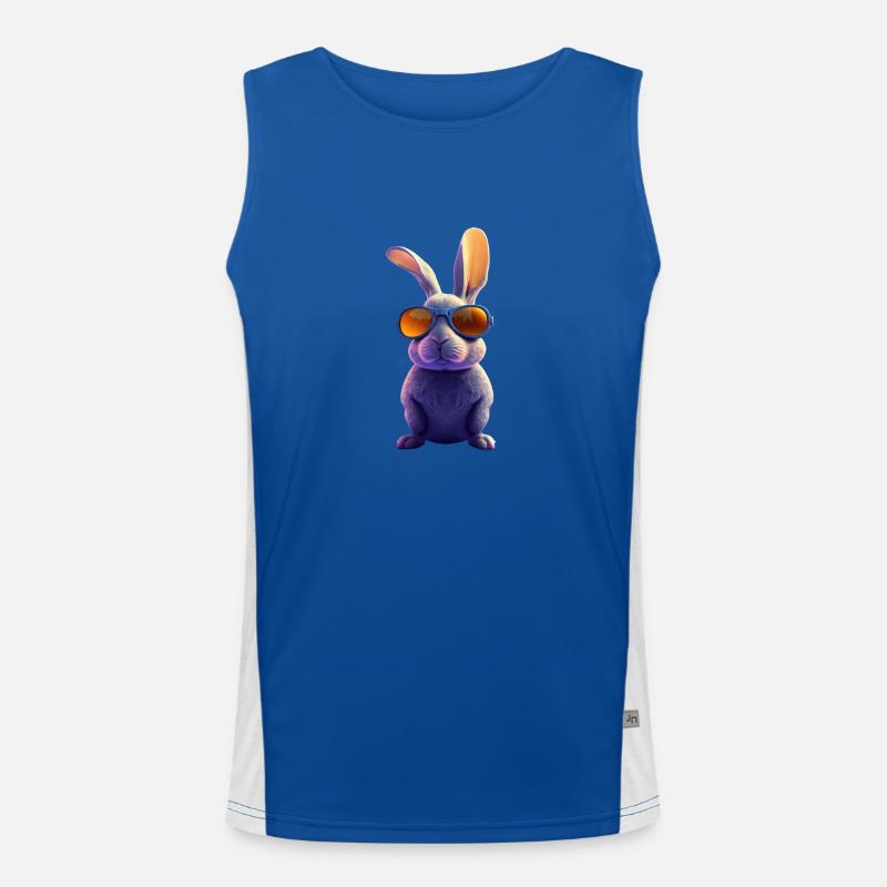 Rabbit2 Men's Functional Contrast Tank Top 