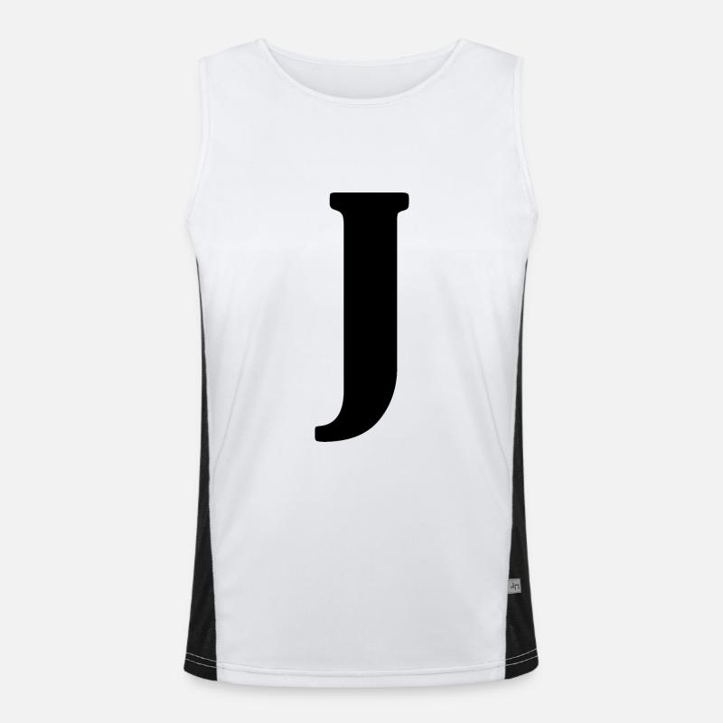 J Men's Functional Contrast Tank Top 