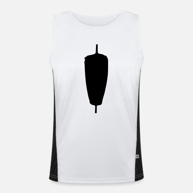 Kebab meat Men's Functional Contrast Tank Top 