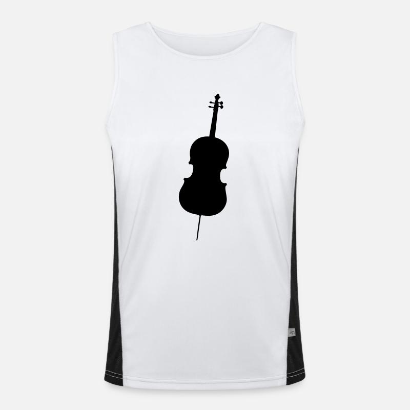Cello Funktionelles Kontrast-Tank Top für Männer 