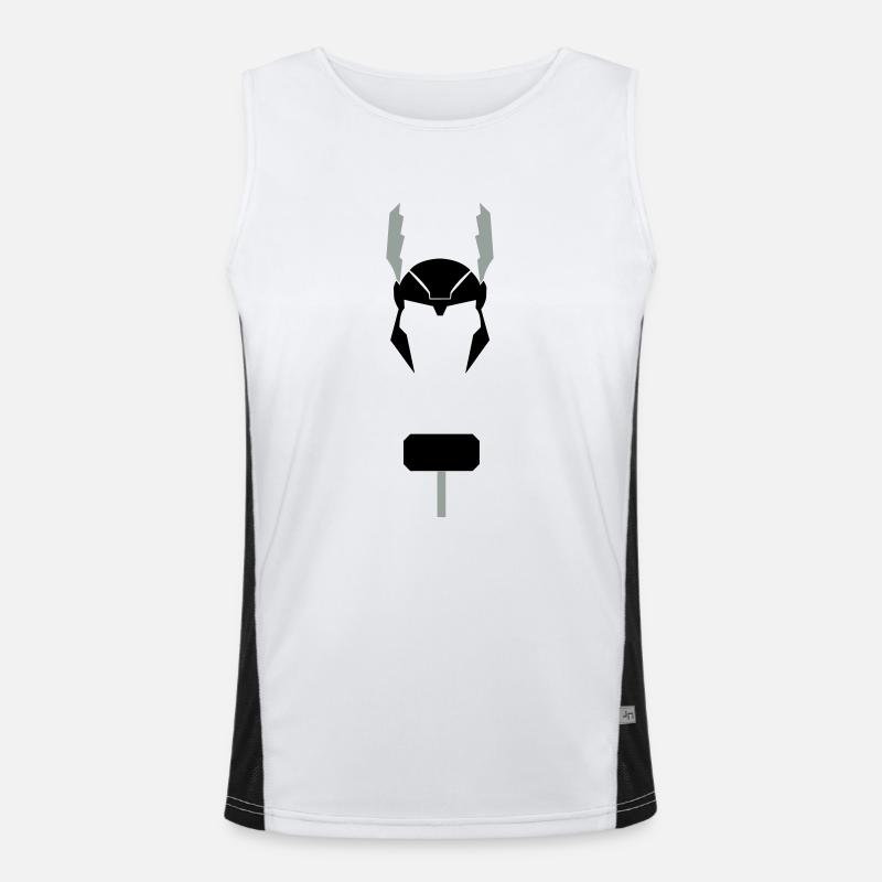 Thor Funktionelles Kontrast-Tank Top für Männer 