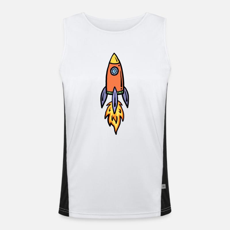 Rocket Men's Functional Contrast Tank Top 