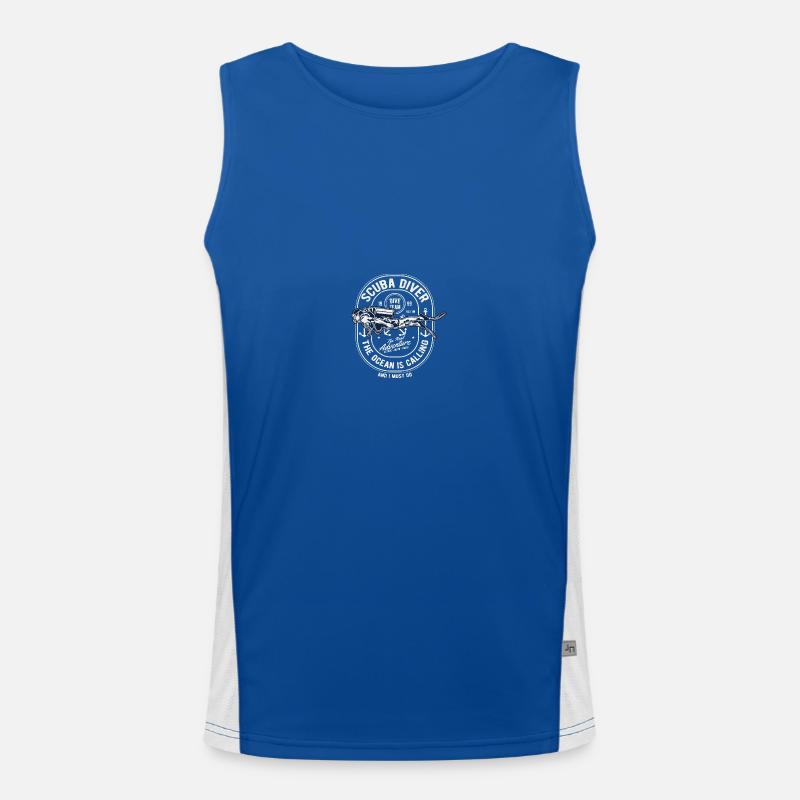 Wassersport Funktionelles Kontrast-Tank Top für Männer 