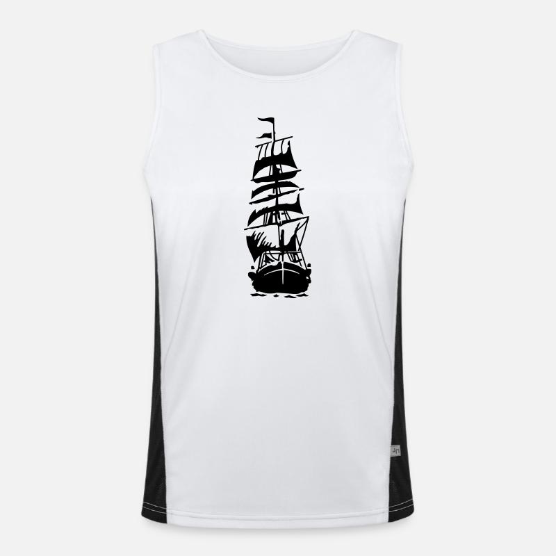 Ship Débardeur respirant contrasté Homme 