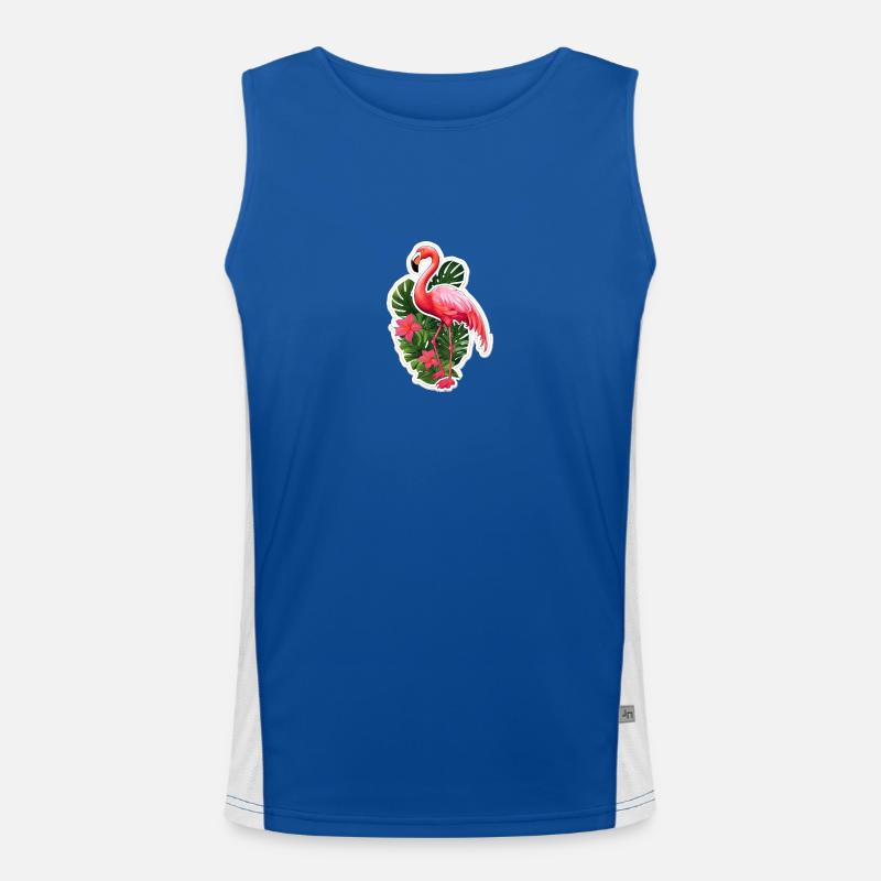 Flamingo Men's Functional Contrast Tank Top 