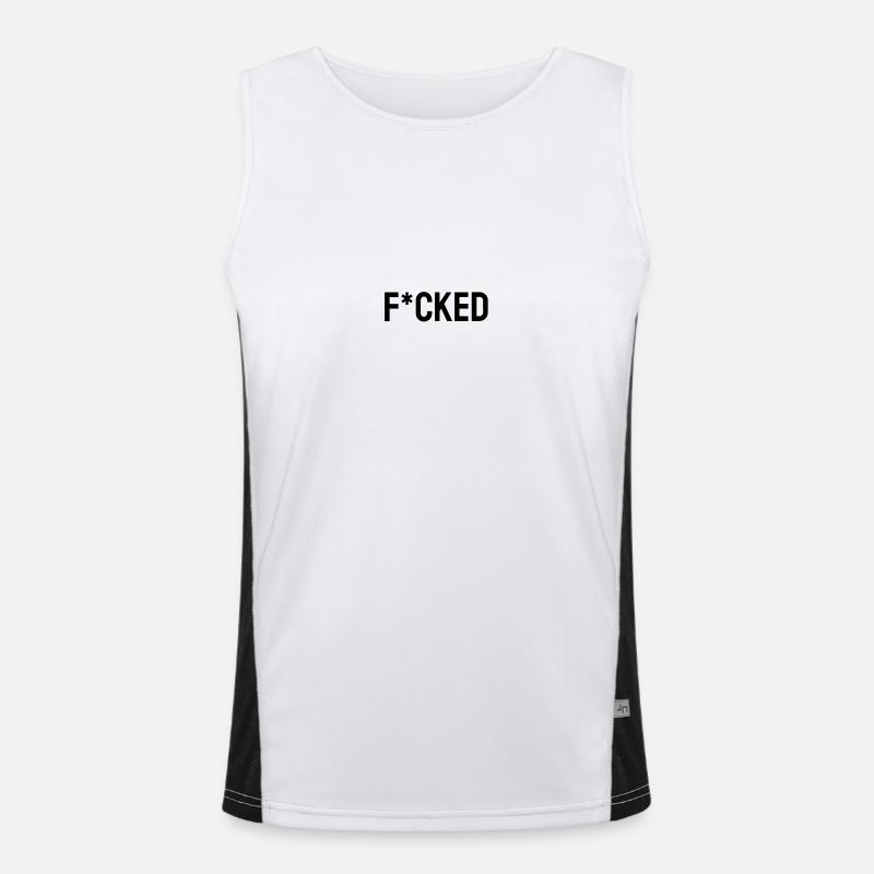 FUCKED Men's Functional Contrast Tank Top 
