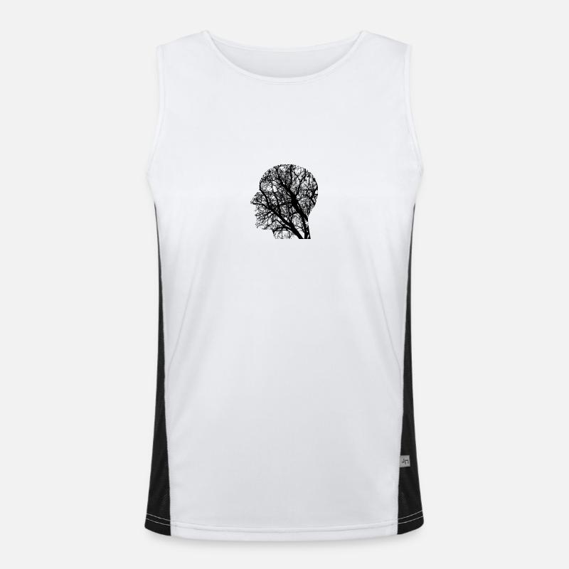 The Thinker Men's Functional Contrast Tank Top 
