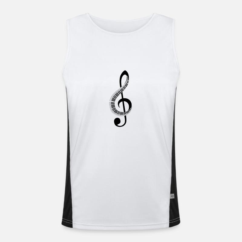 clef Men's Functional Contrast Tank Top 