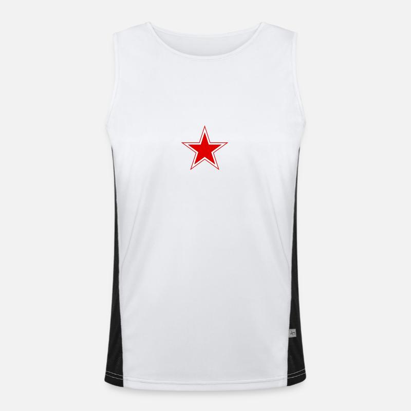 RED STAR Débardeur respirant contrasté Homme 