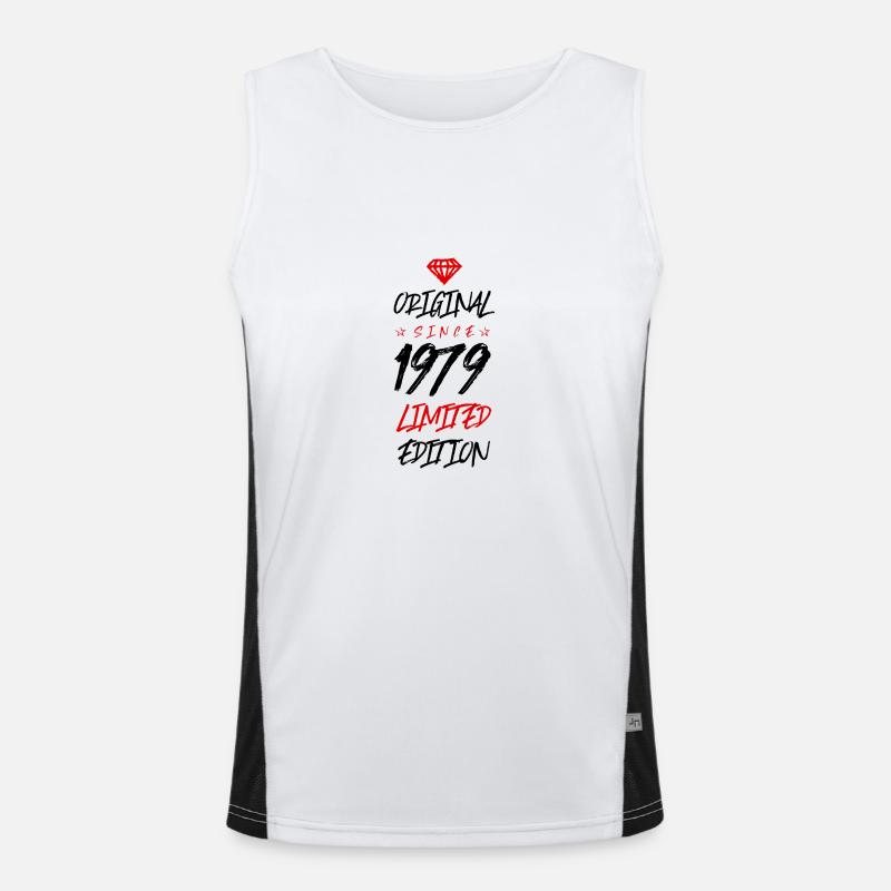 1979 limited edition Funktionelles Kontrast-Tank Top für Männer 