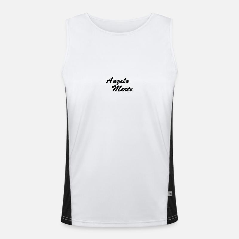 Original Angelo Merte Funktionelles Kontrast-Tank Top für Männer 