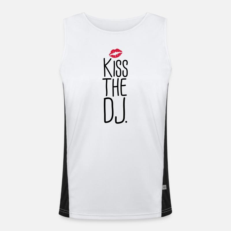 dj Men's Functional Contrast Tank Top 