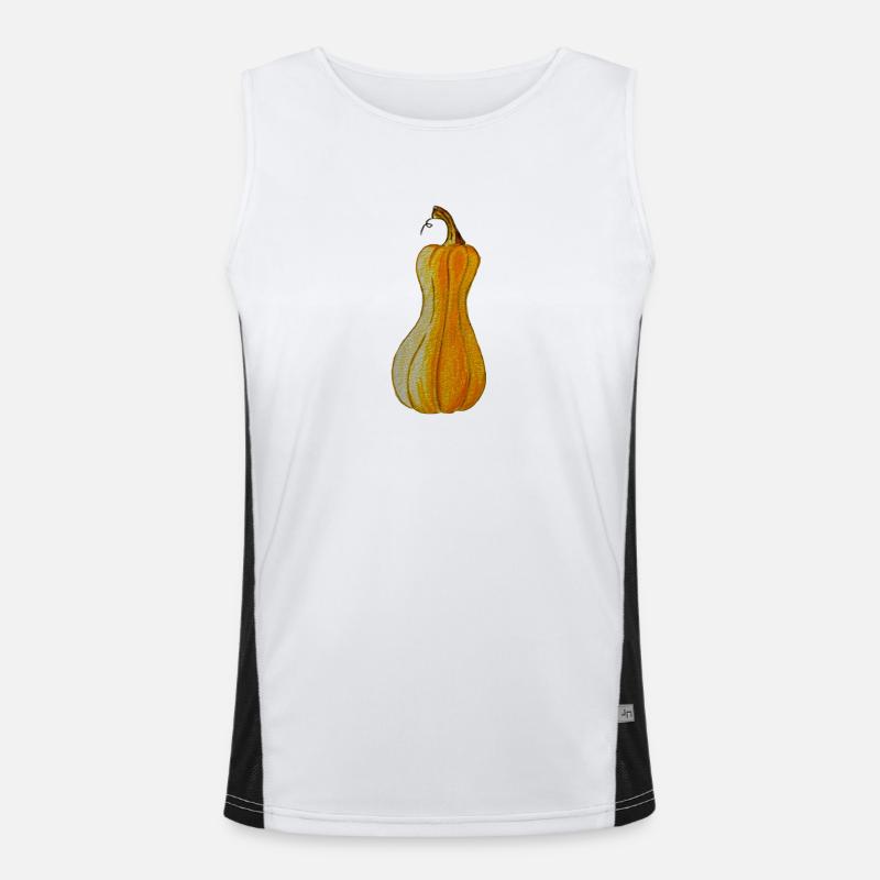 butternut squash Men's Functional Contrast Tank Top 