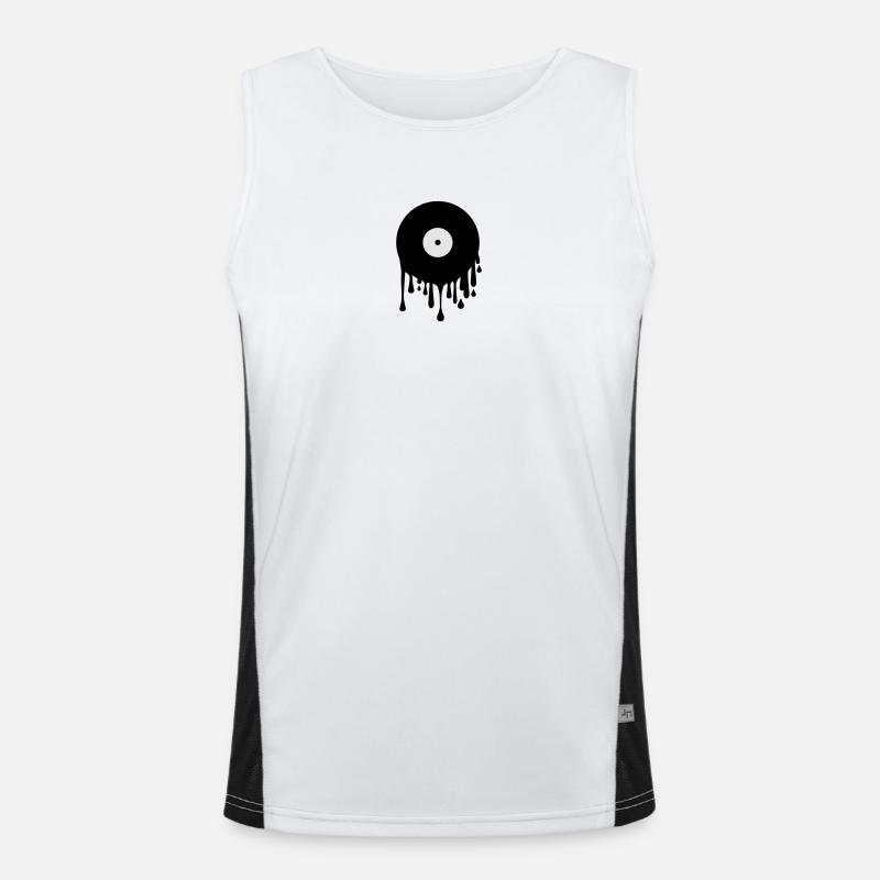 dj logo Débardeur respirant contrasté Homme 