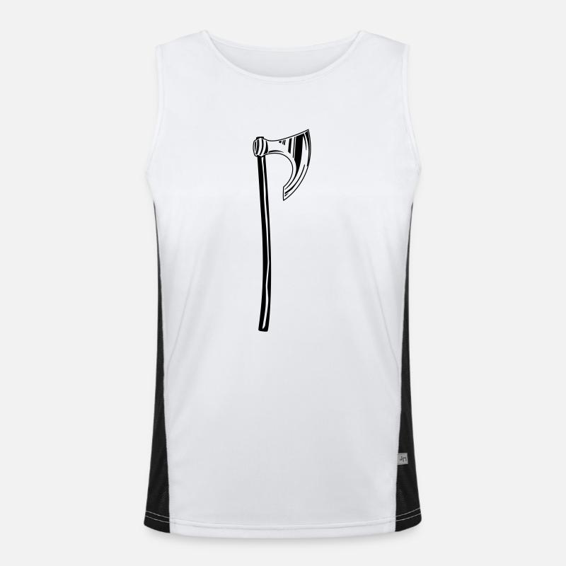 Axt Funktionelles Kontrast-Tank Top für Männer 
