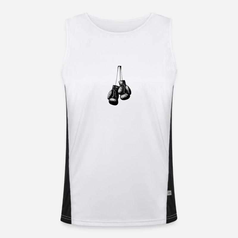 Boxe Débardeur respirant contrasté Homme 