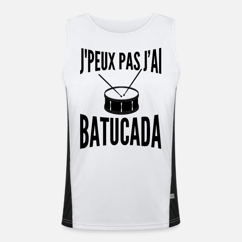 Batucada | Percussion | Samba Débardeur respirant contrasté Homme 