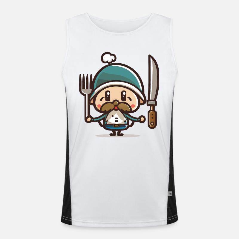 Thanksgiving-Pilger Funktionelles Kontrast-Tank Top für Männer 