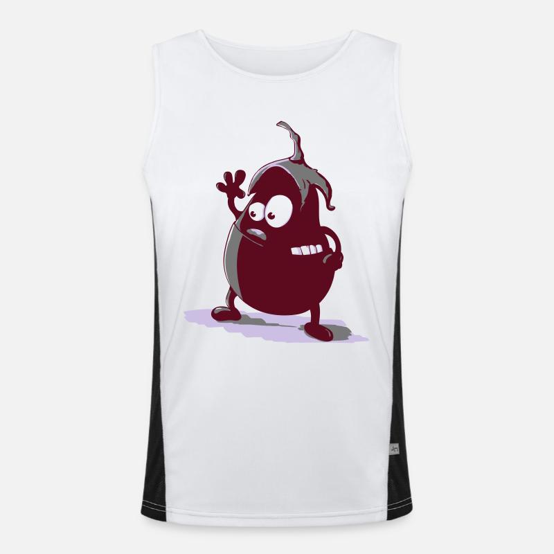 Matschkopf Funktionelles Kontrast-Tank Top für Männer 