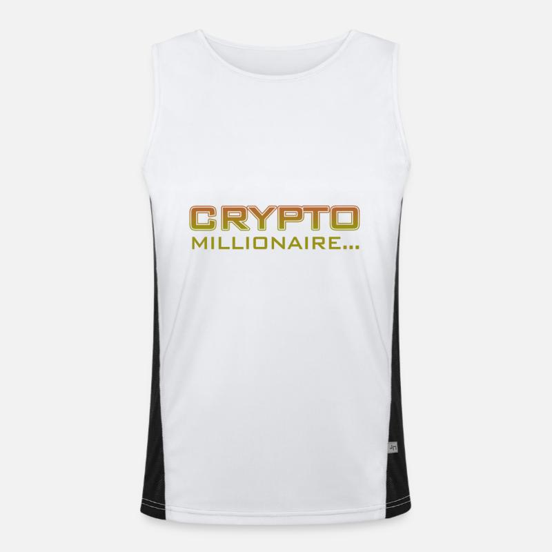 Crypto Débardeur respirant contrasté Homme 
