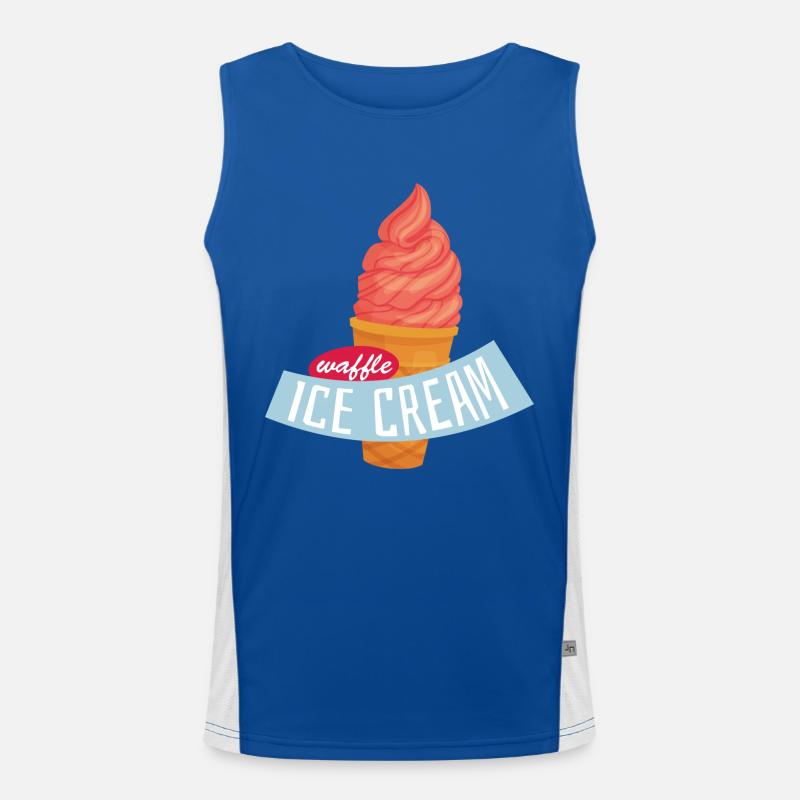 Sommer Funktionelles Kontrast-Tank Top für Männer 