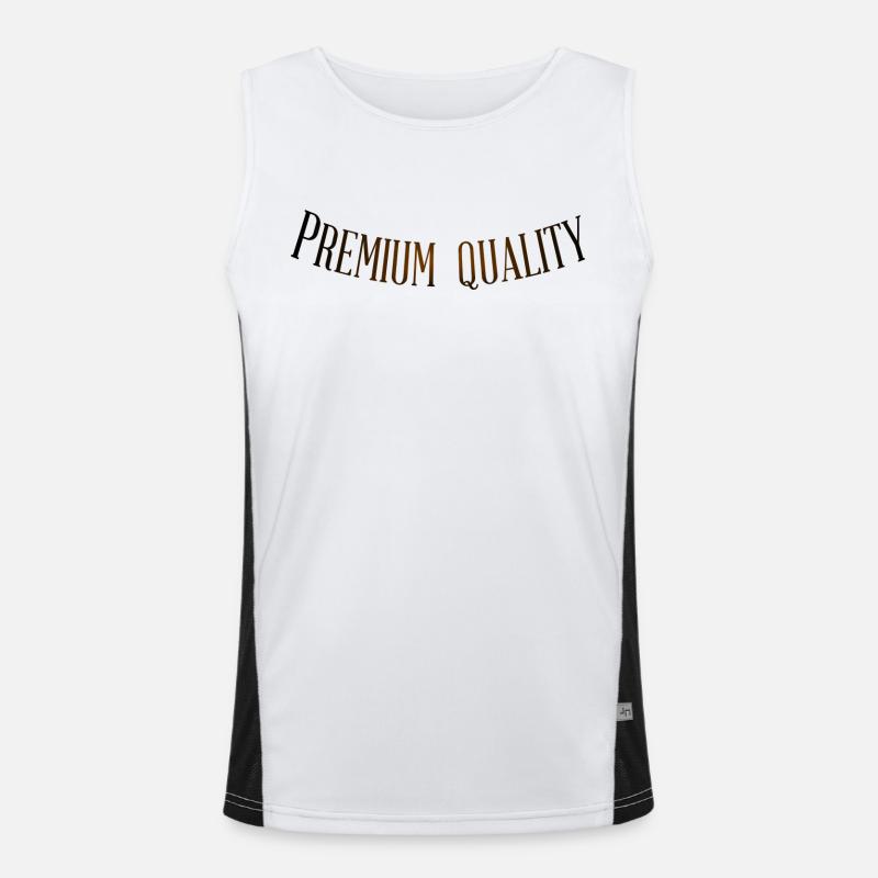 Premium Quality Funktionelles Kontrast-Tank Top für Männer 