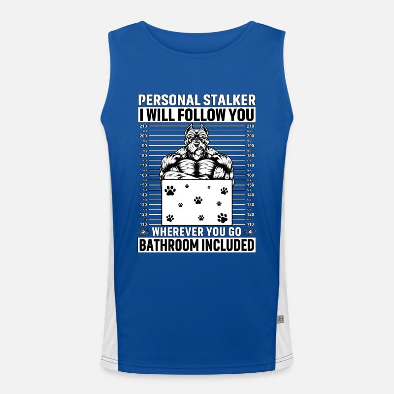 Pitbull Personal Stalker Men's Functional Contrast Tank Top 