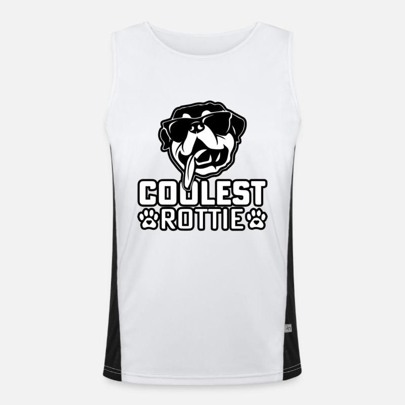 Pourrir le plus cool Débardeur respirant contrasté Homme 