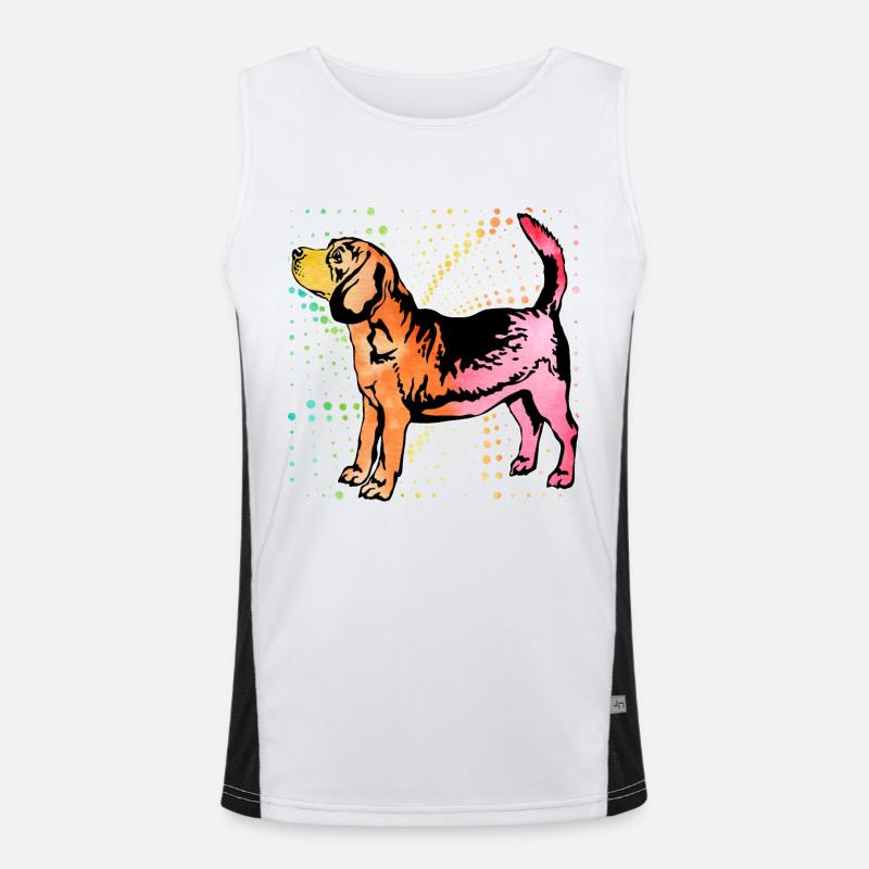 Beagle Débardeur respirant contrasté Homme 