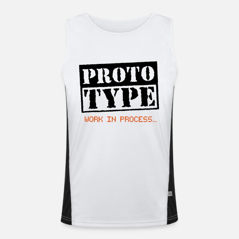 Prototype - Travaux en cours Débardeur respirant contrasté Homme 
