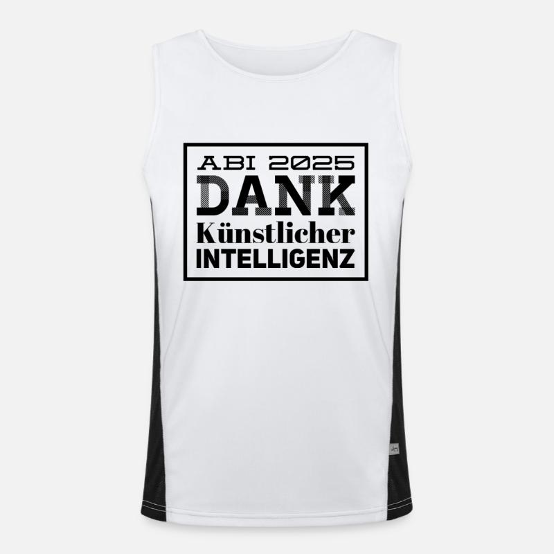 ABSCHLUSS Funktionelles Kontrast-Tank Top für Männer 