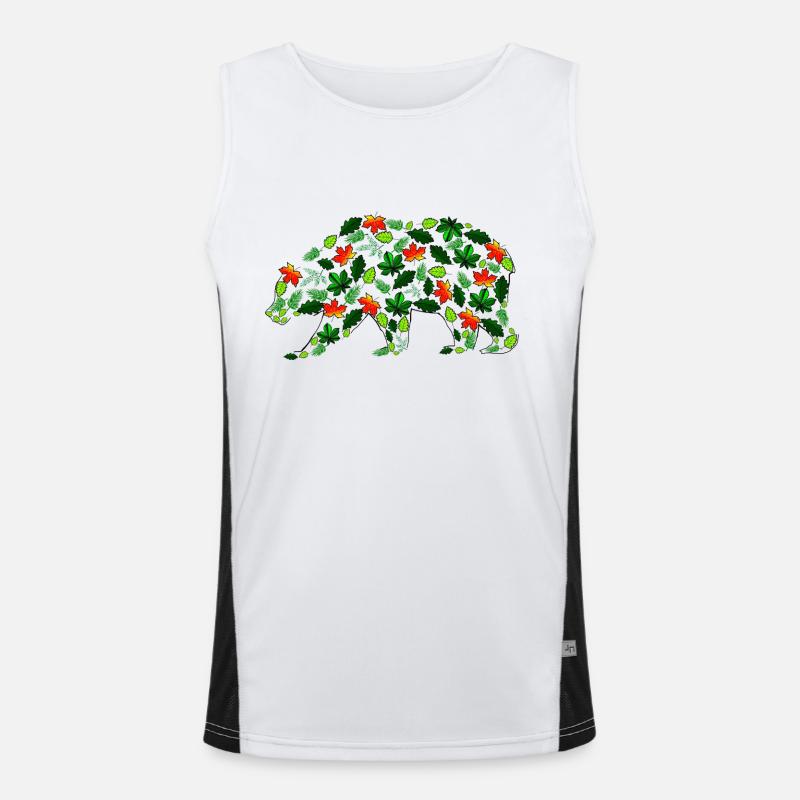 Leaf Bear Men's Functional Contrast Tank Top 