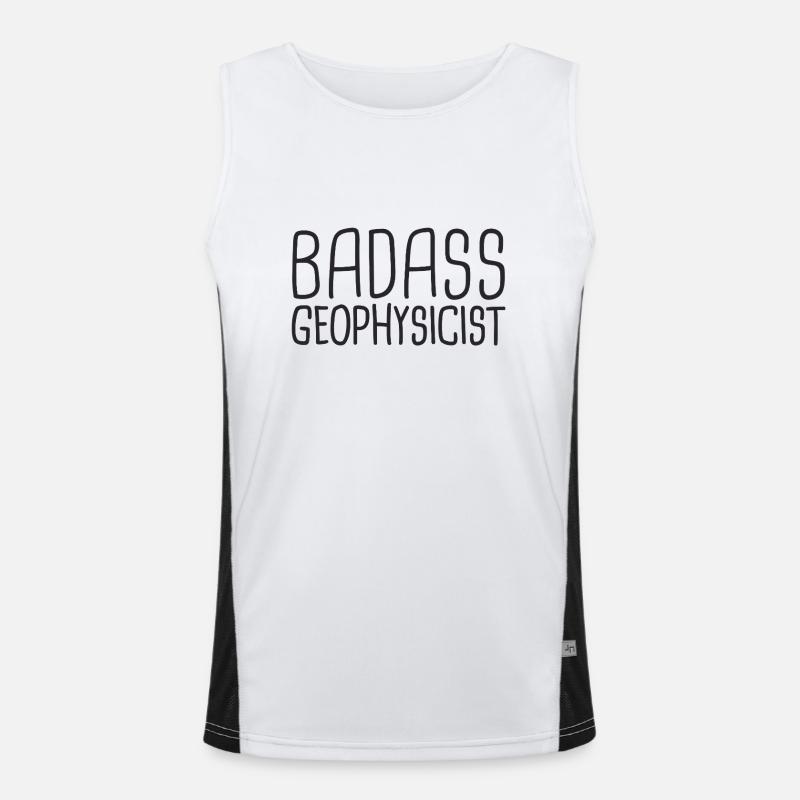 Géophysicien Badass Geophysics Débardeur respirant contrasté Homme 
