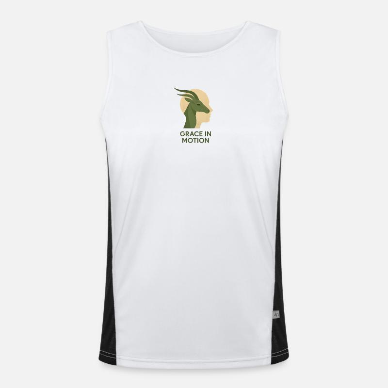Grace in Motion – Gentle Strength Men's Functional Contrast Tank Top 