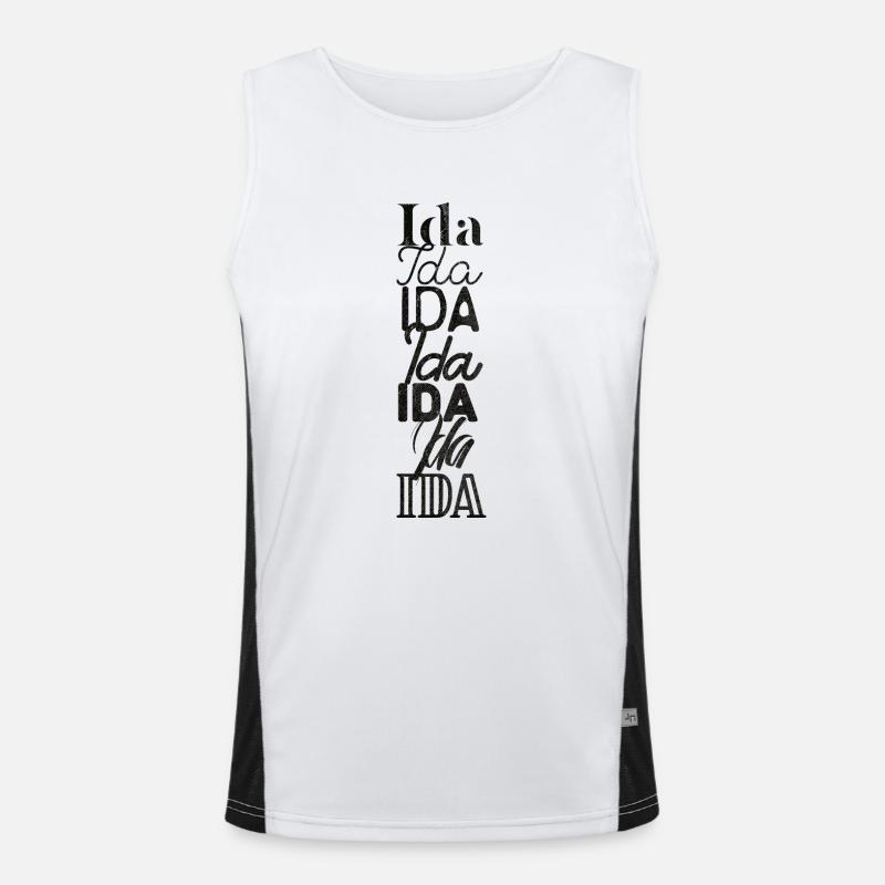 Ida Funktionelles Kontrast-Tank Top für Männer 