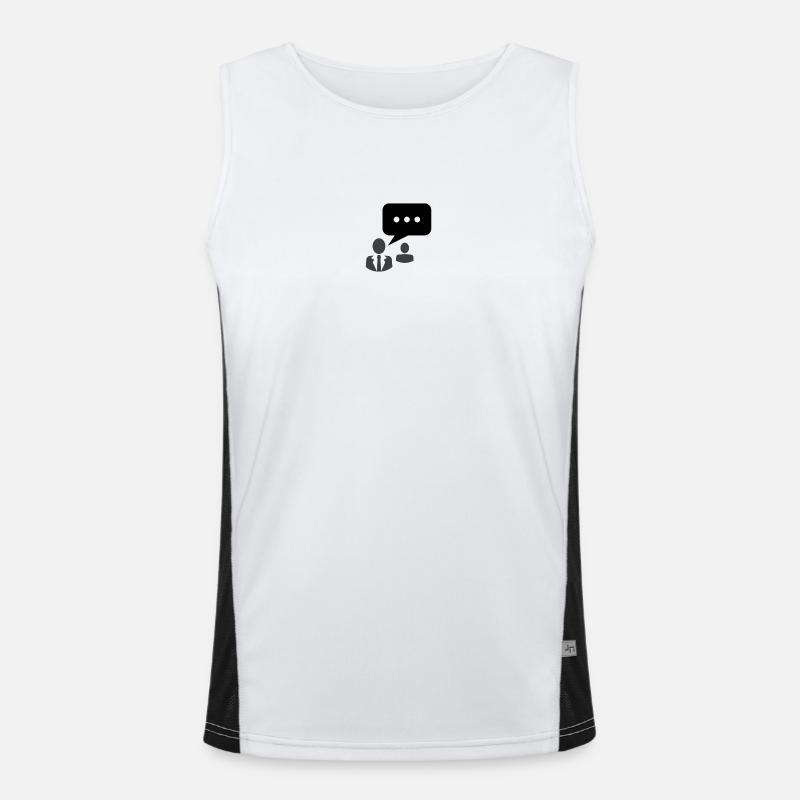 Communication communautaire Débardeur respirant contrasté Homme 