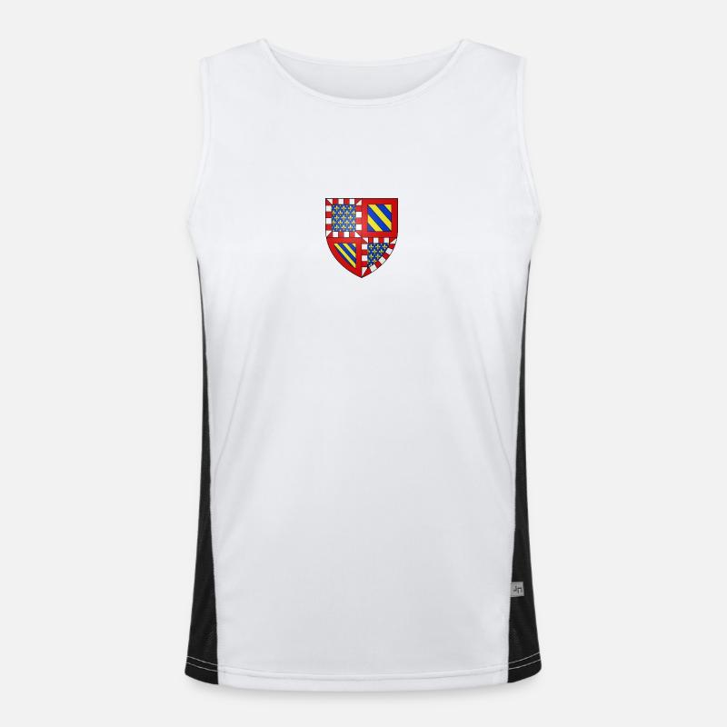 Blason Bourgogne Débardeur respirant contrasté Homme 