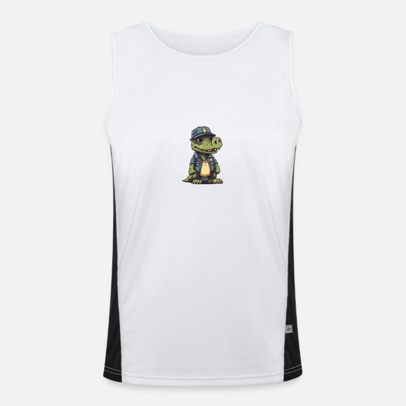 crocodile Men's Functional Contrast Tank Top 