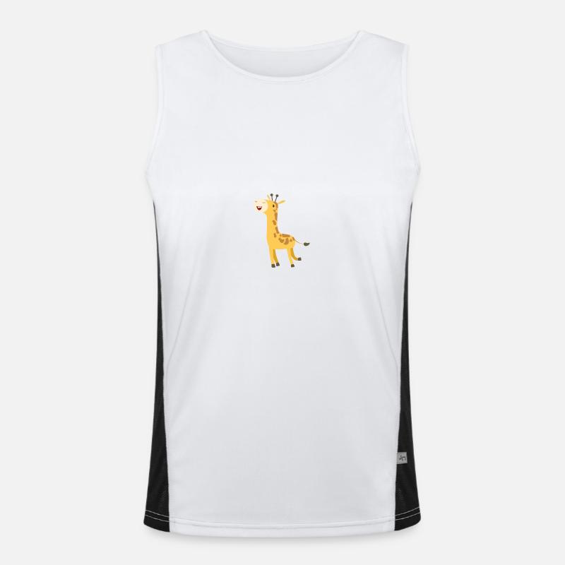 Wildtiere Funktionelles Kontrast-Tank Top für Männer 