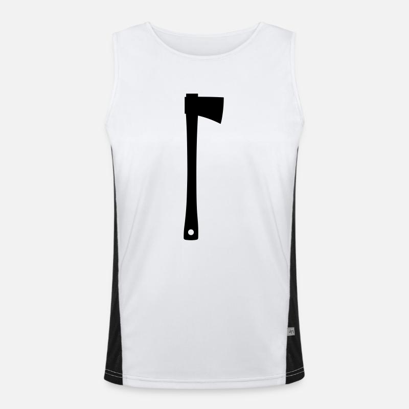 Axt Funktionelles Kontrast-Tank Top für Männer 