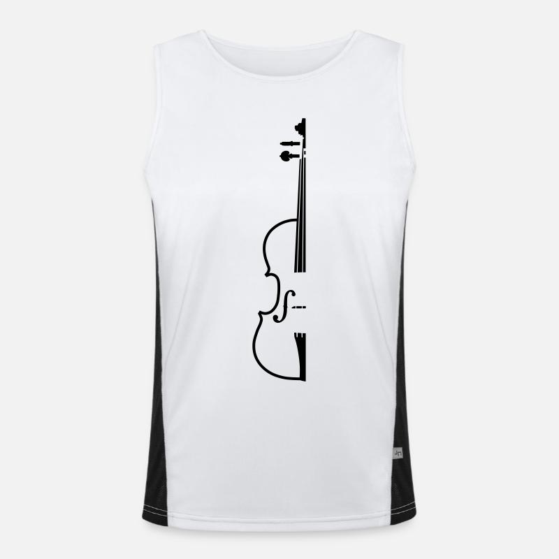 violin Men's Functional Contrast Tank Top 