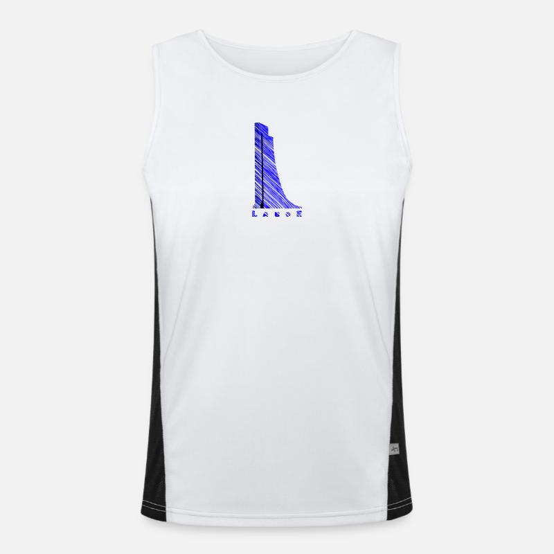 Mémorial naval de Laboe – Conception moderne des lignes Débardeur respirant contrasté Homme 