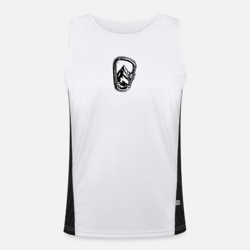 Design-Upload erforderlich Funktionelles Kontrast-Tank Top für Männer 