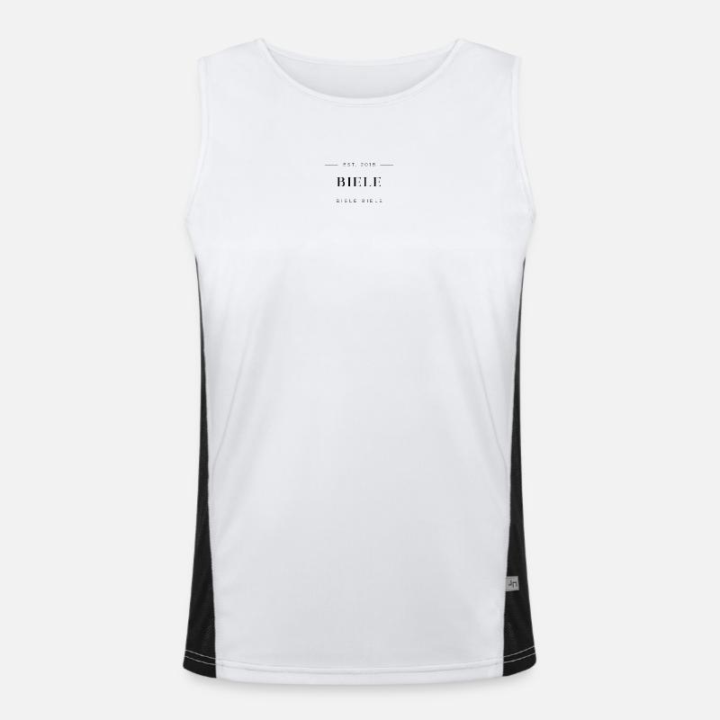 BIELE BIELE BIELE Funktionelles Kontrast-Tank Top für Männer 