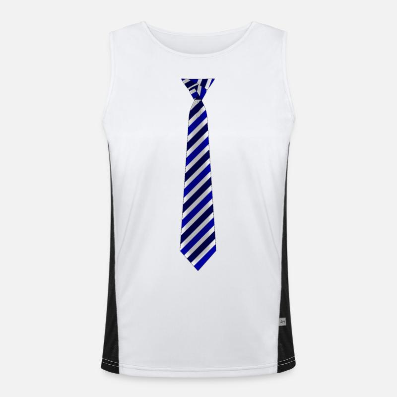 Cravate à rayures Eldredge Débardeur respirant contrasté Homme 