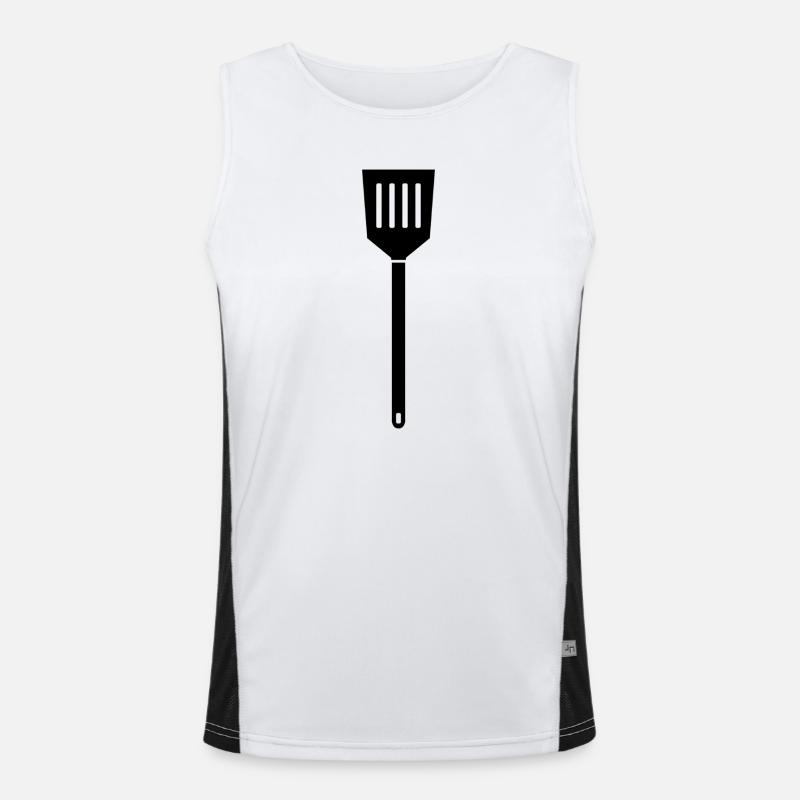 Spatule de cuisine Débardeur respirant contrasté Homme 