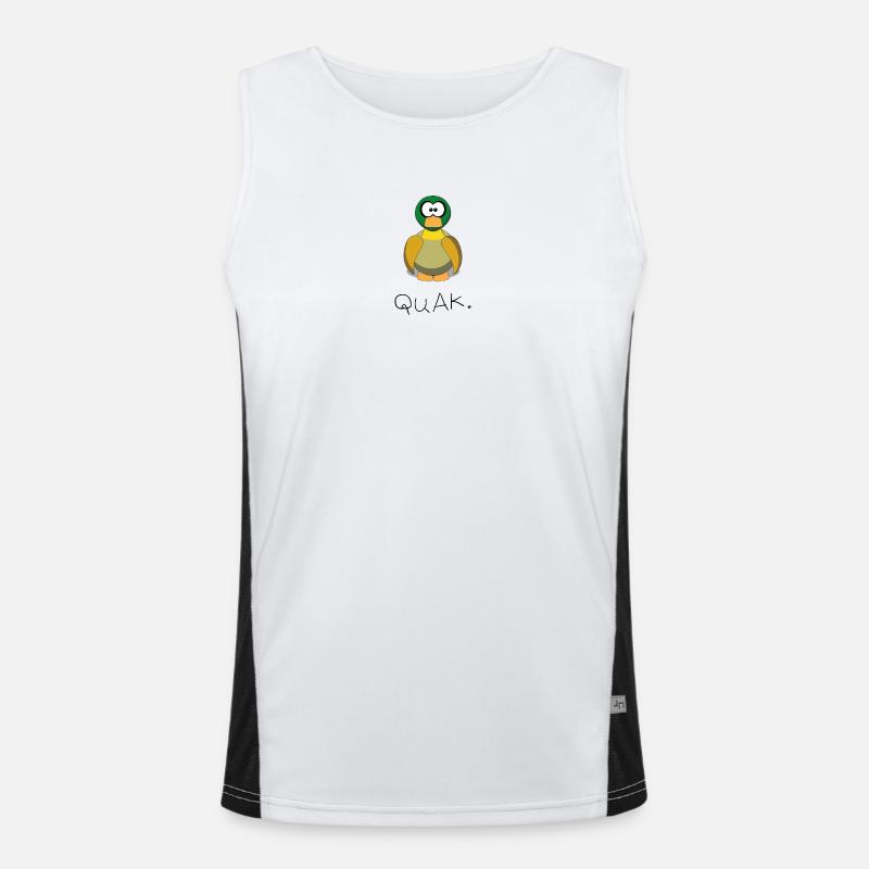quack Men's Functional Contrast Tank Top 