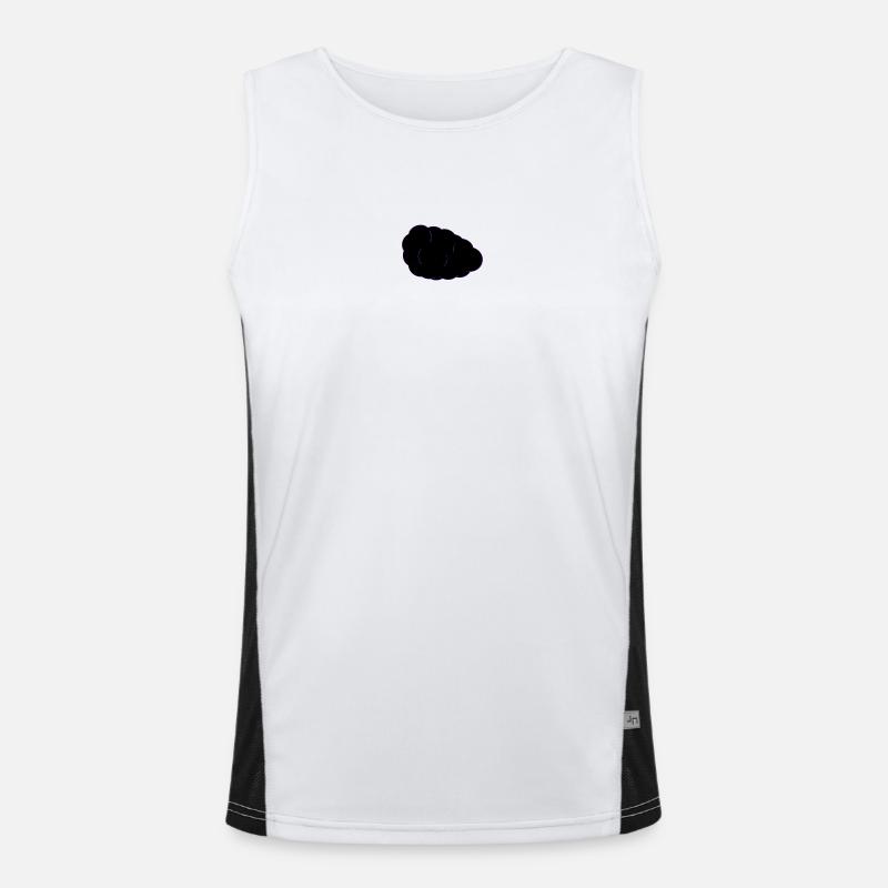 Small toxic cloud Men's Functional Contrast Tank Top 