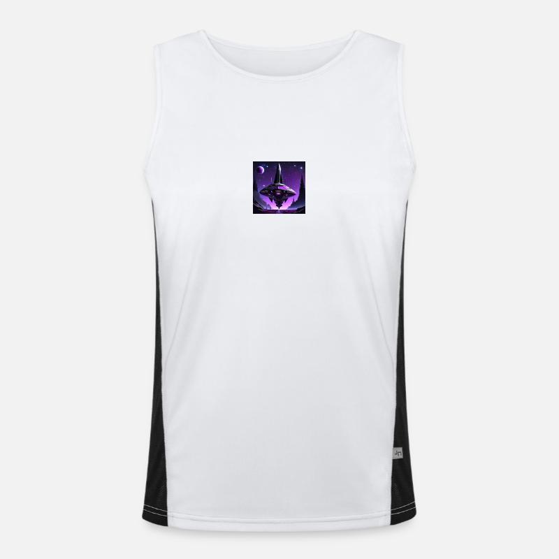 UFO Funktionelles Kontrast-Tank Top für Männer 